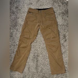 Men's Kuhl Khaki Hiking Pants size 30x30